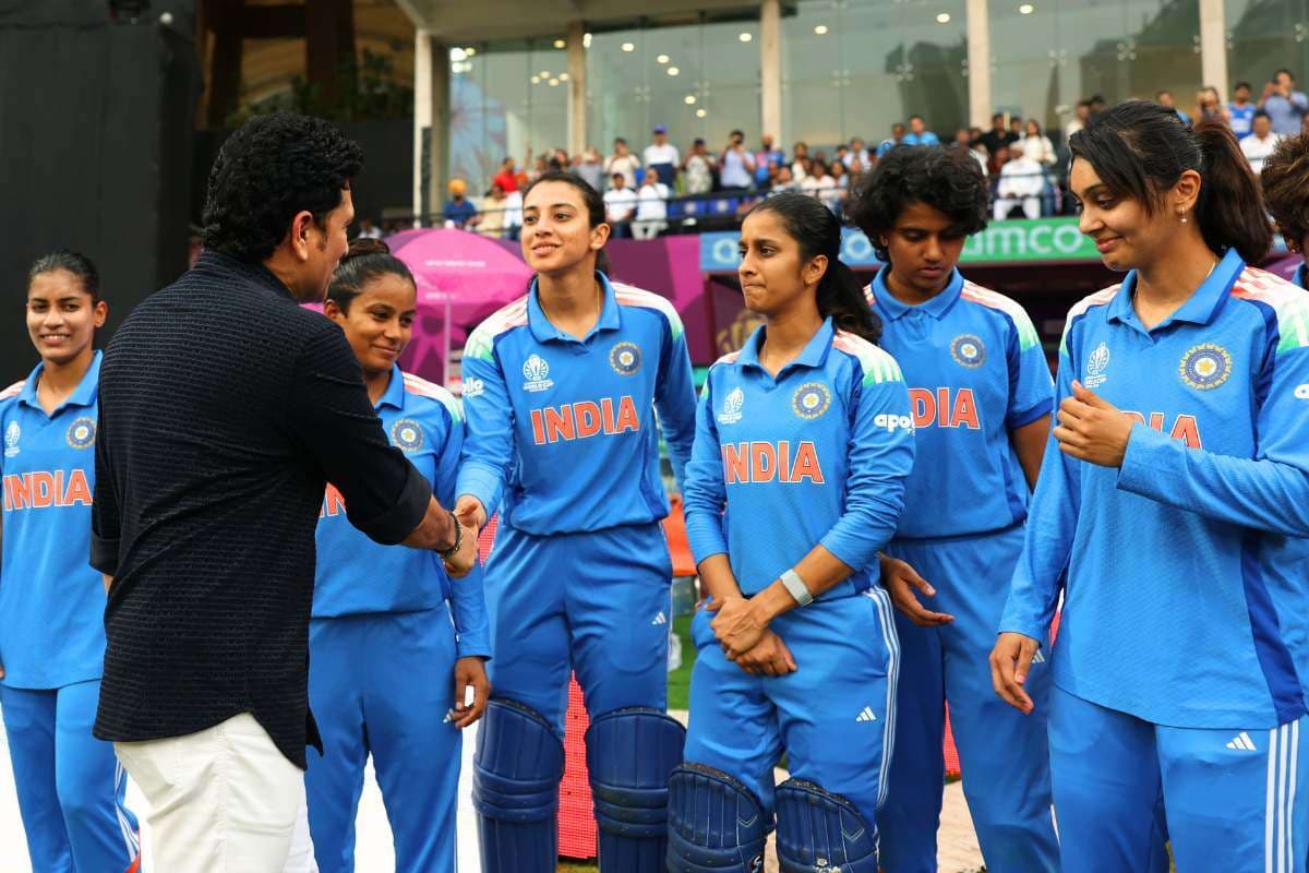 Sachin Tendulkar Wishes Team India on Winning Women's World Cup Final