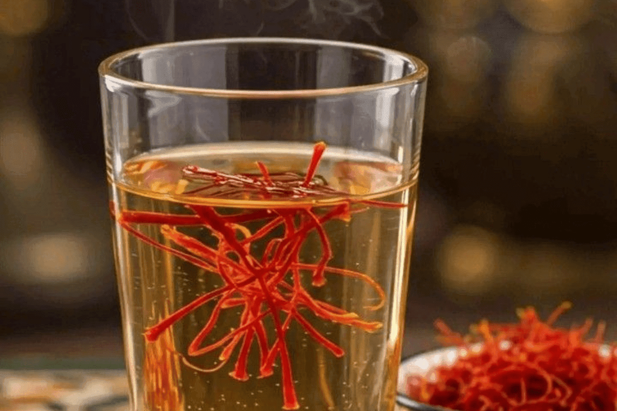 Saffron Tea for Winter Season