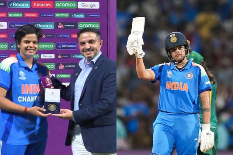 IND W vs SA W Final: मुझे कुछ अच्छा… फाइनल में हीरों बनी शेफाली वर्मा ने जीत के बाद कही बड़ी बात
