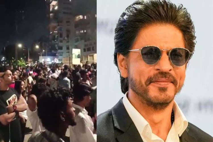 Shahrukh Khan: 60वें जन्मदिन पर मन्नत के बाहर उमड़ी फैंस की भीड़, आधी रात से गूंज रहा  शाहरुख खान के नारे, देखें वीडियो