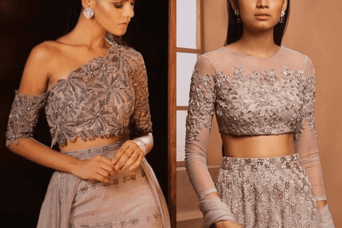 Stylish Bridal Lehenga Blouse Ideas