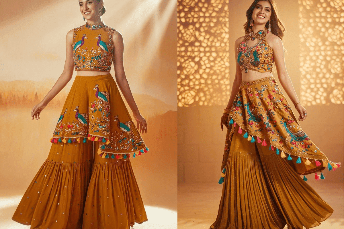 Stylish Haldi Outfit Ideas