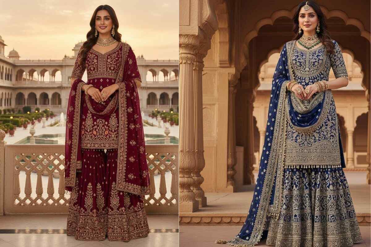 Sharara Suit Design For Women 