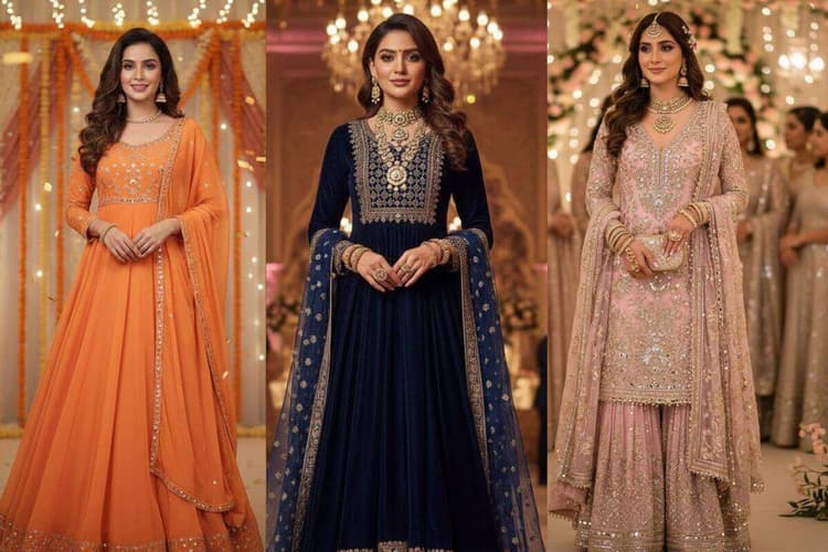 Suit Design Ideas For Wedding Function: शादी के फंक्शन में पाएं शानदार और एलिगेंट लुक, ट्राई करें खूबसूरत और स्टाइलिश सूट डिजाइन