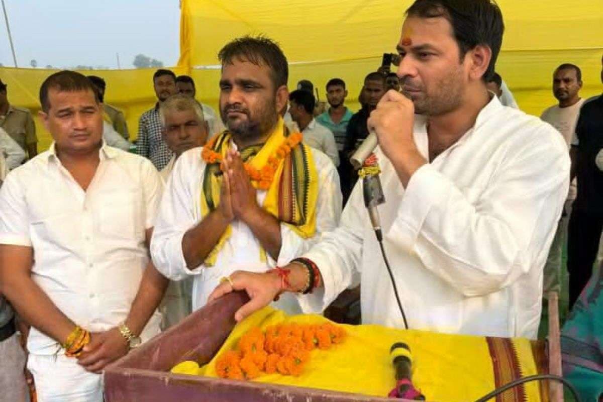 भाई बनाम भाई, राघोपुर में तेज प्रताप का तेजस्वी पर सीधा वार, कहा- राजद फर्जी पार्टी