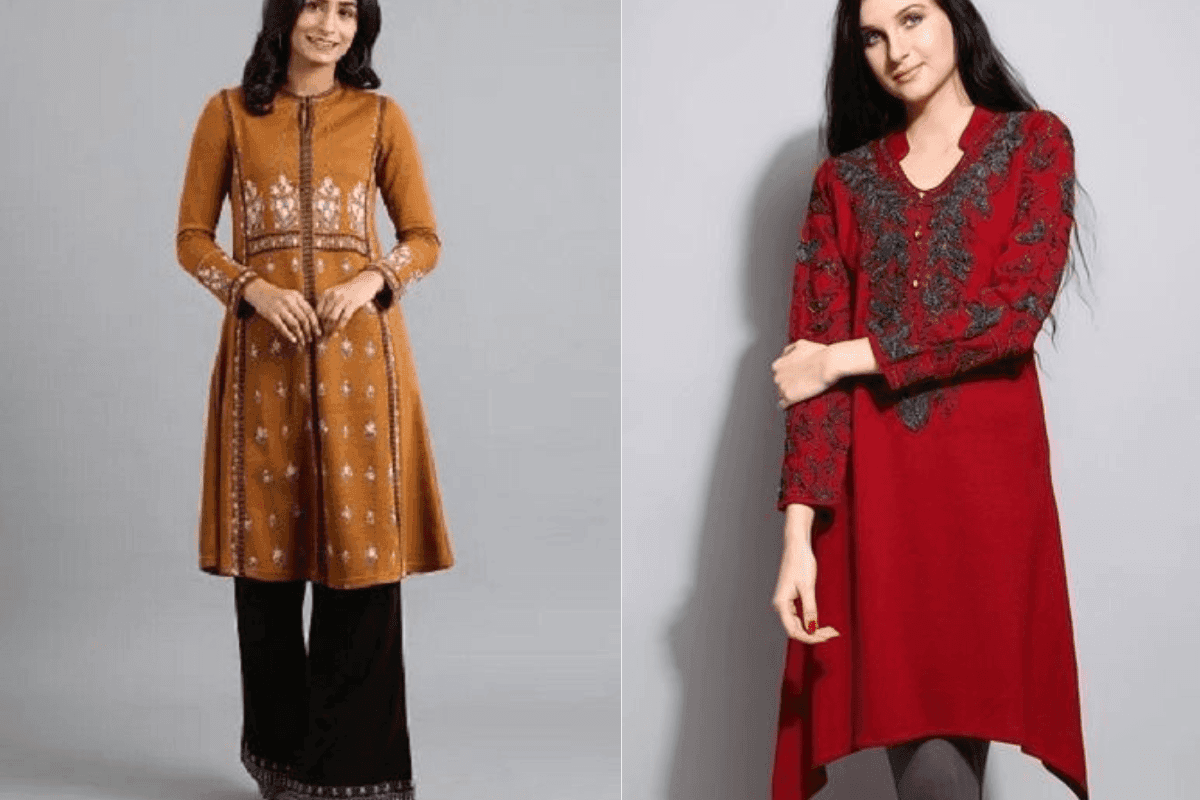 Top Winter Woolen Kurti Trends