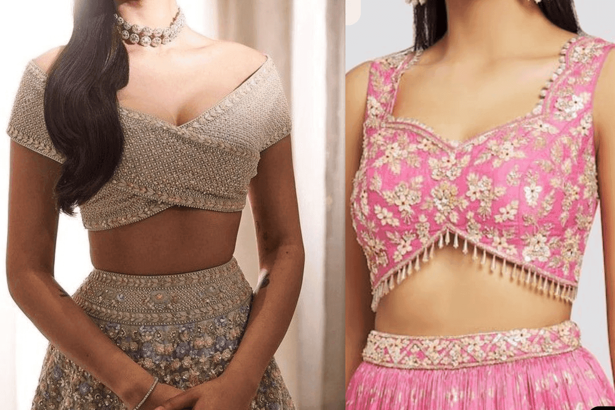 Trendy Lehenga Blouse Designs 2025