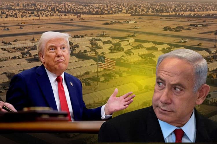गाजा सीमा पर ट्रंप का मास्टर प्लान, विशाल सैन्य अड्डा बनाने की तैयारी, जानें इजरायल पर क्या होगा असर