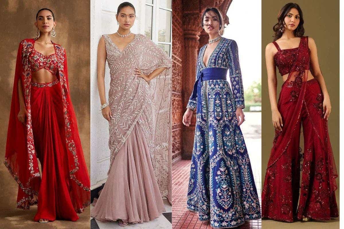 Wedding Fashion Trends 2025: लेहंगा हुआ आउट ऑफ फैशन, इस वेडिंग सीजन ट्राई करें ये स्टाइलिश इंडो-वेस्टर्न आउटफिट्स