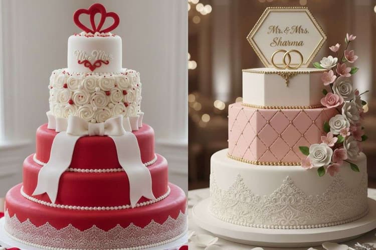 Wedding Cake Designs: वेडिंग डे को बनाएं यादगार, यहां देखें बेस्ट और ब्यूटीफुल केक डिजाइन आइडियाज