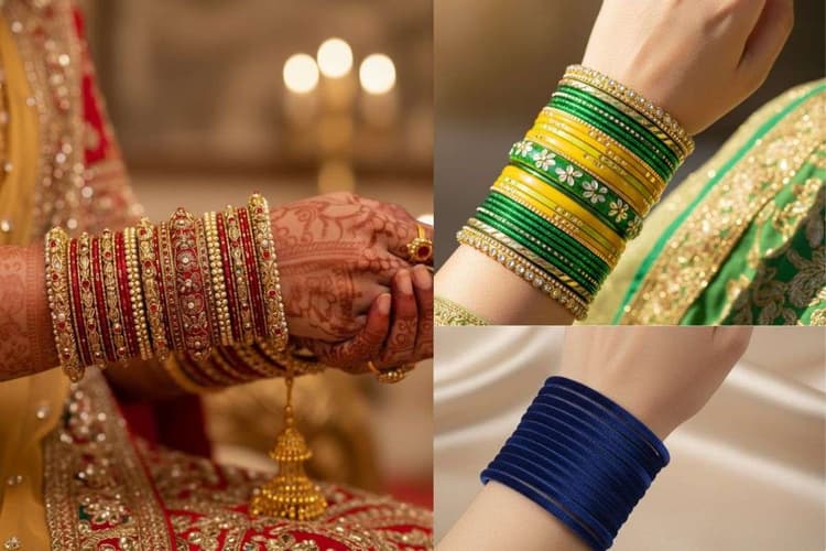Bangle Design Ideas: शादी के बाद अपने लुक को बनाएं खास, सूट या साड़ी के साथ ट्राई करें ये बैंगल्स डिजाइन आइडियाज