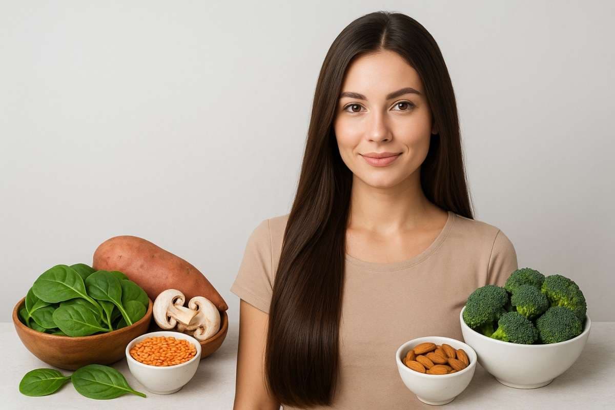 Hair Growth Tips: डाइट में शामिल करें ये वेजिटेरियन सुपरफूड्स, नेचुरल बायोटिन से बाल होंगे घने और सुपर स्ट्रॉन्ग!