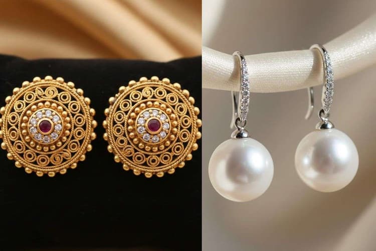 Earrings Design: रिसेप्शन पार्टी में आप पर ठहर जाएगी हर नजर, ट्राई करें ये शानदार इयररिंग्स डिजाइन