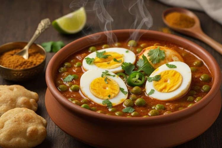 Egg Matar Curry Recipe: झटपट बने रेस्टोरेंट जैसी एग मटर करी, घर के मसालों से मिलेगा भरपूर स्वाद