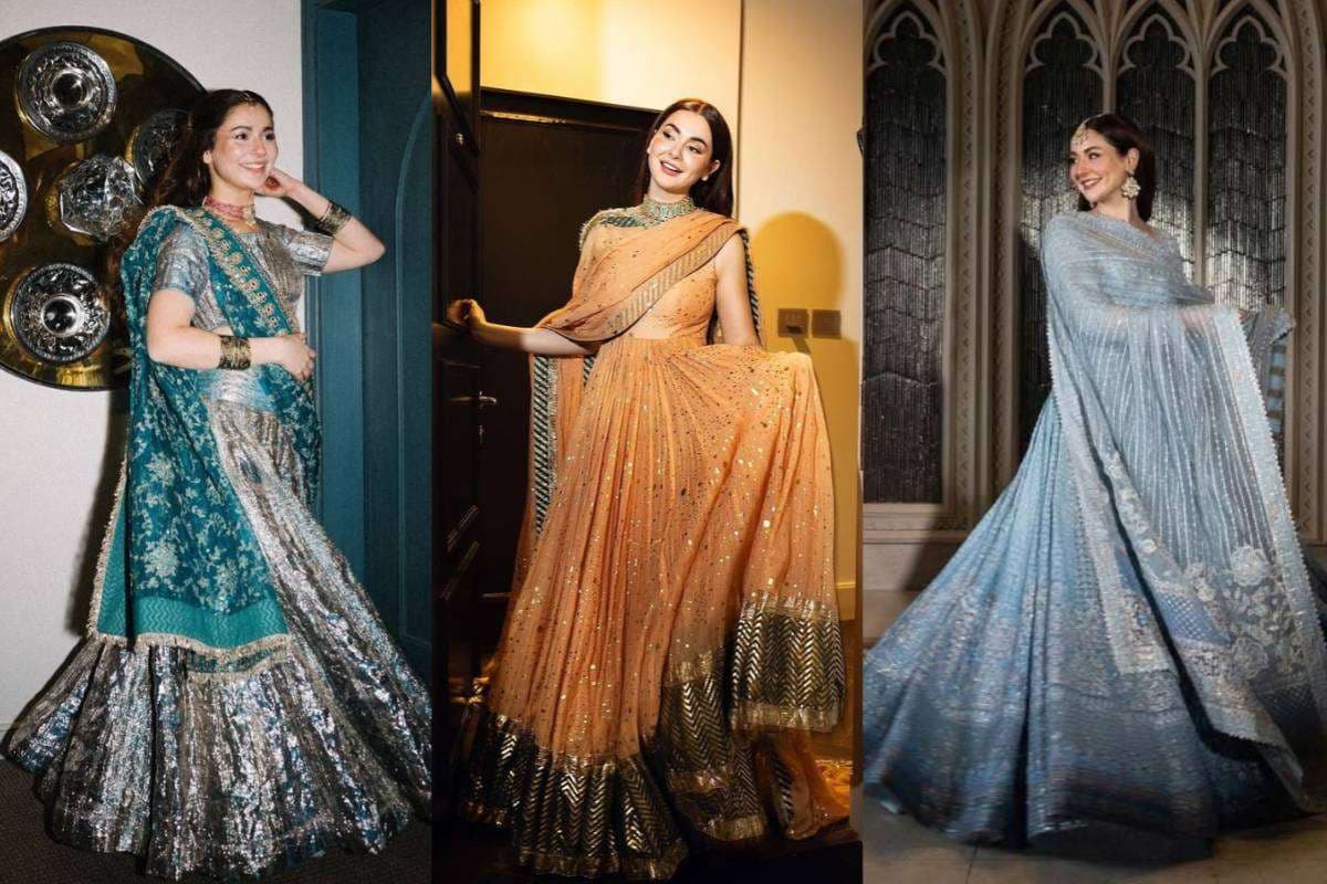 Pakistani Lehenga Designs for Engagement