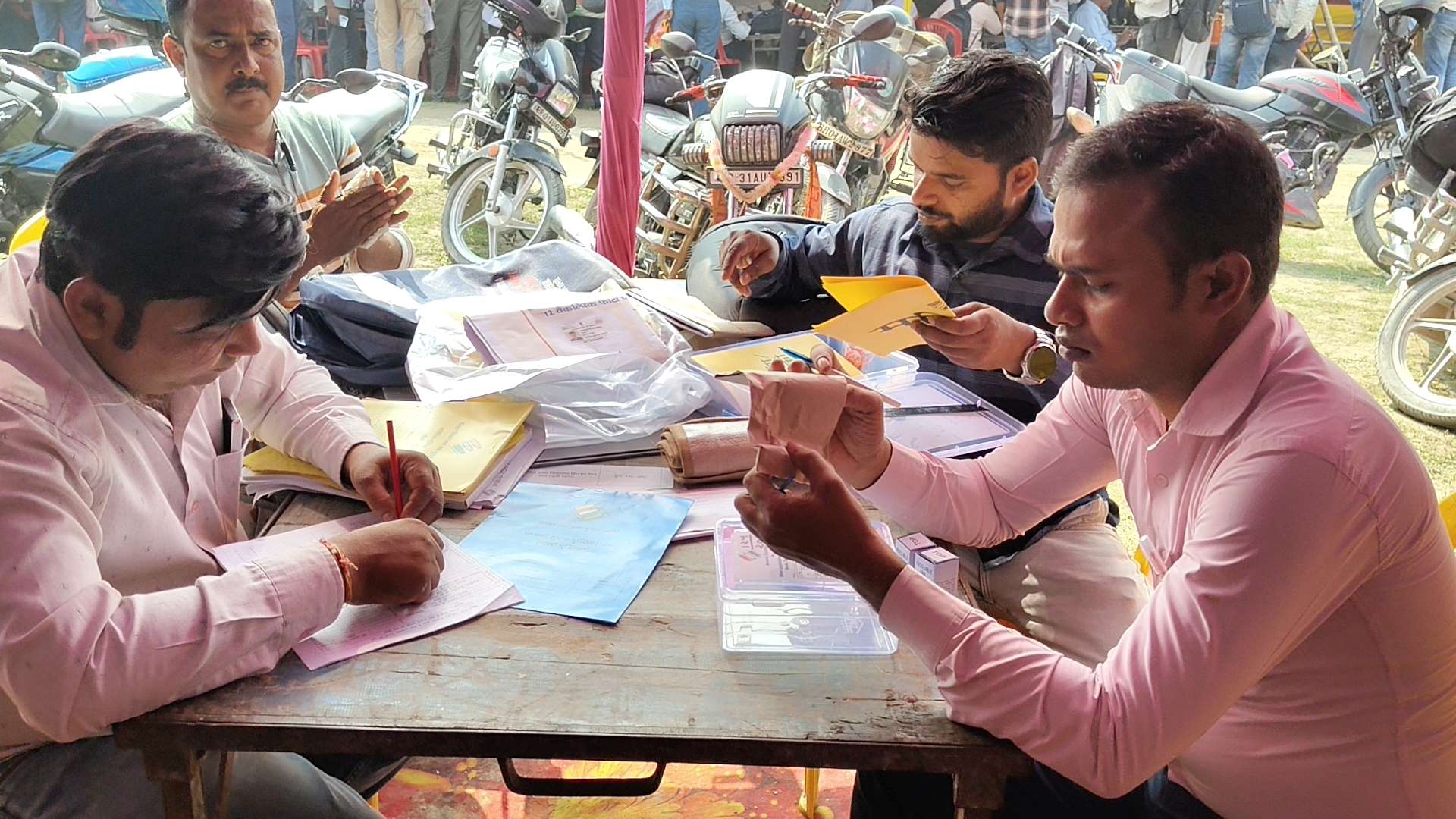 hajipur news. लालगंज में 421 मतदान केंद्र, फोर्स की आठ कंपनियां तैनात