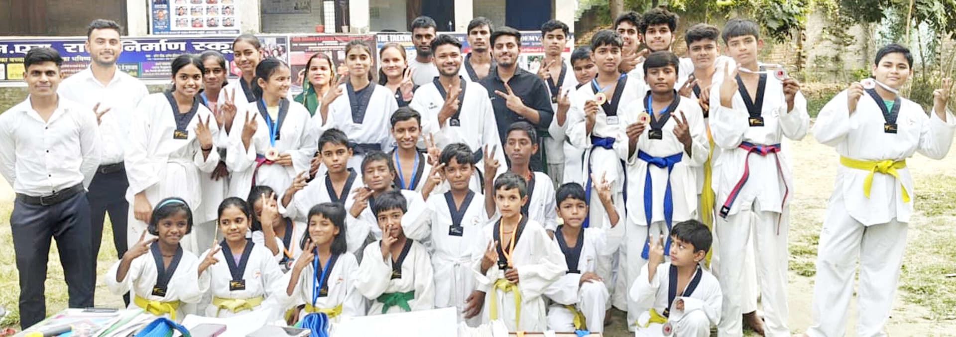 बरौली में ताइक्वांडो खिलाड़ियों का समारोहपूर्वक हुआ बेल्ट प्रमोशन