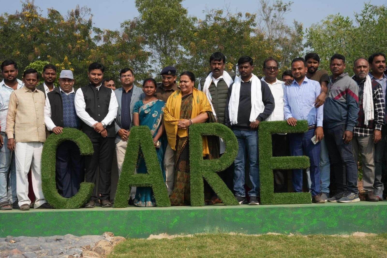 मानिकपुर में बने नेचर पार्क का मंत्री ने किया उद्घाटन