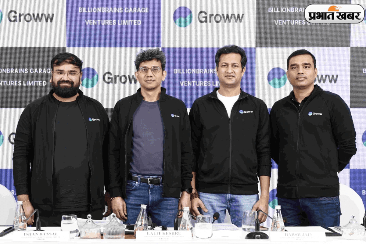 Groww शेयरों की चमक से गुलजार हुआ बाजार,14% प्रीमियम पर हुई धमाकेदार शुरुआत!