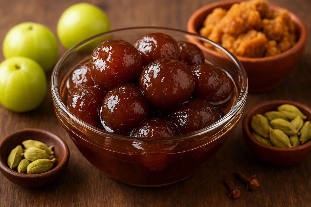 Gud Amla Murabba Recipe: चीनी नहीं गुड़ से बनाएं हेल्दी आंवला मुरब्बा, स्वाद में बेहतर और सेहत के लिए भी डबल फायदेमंद