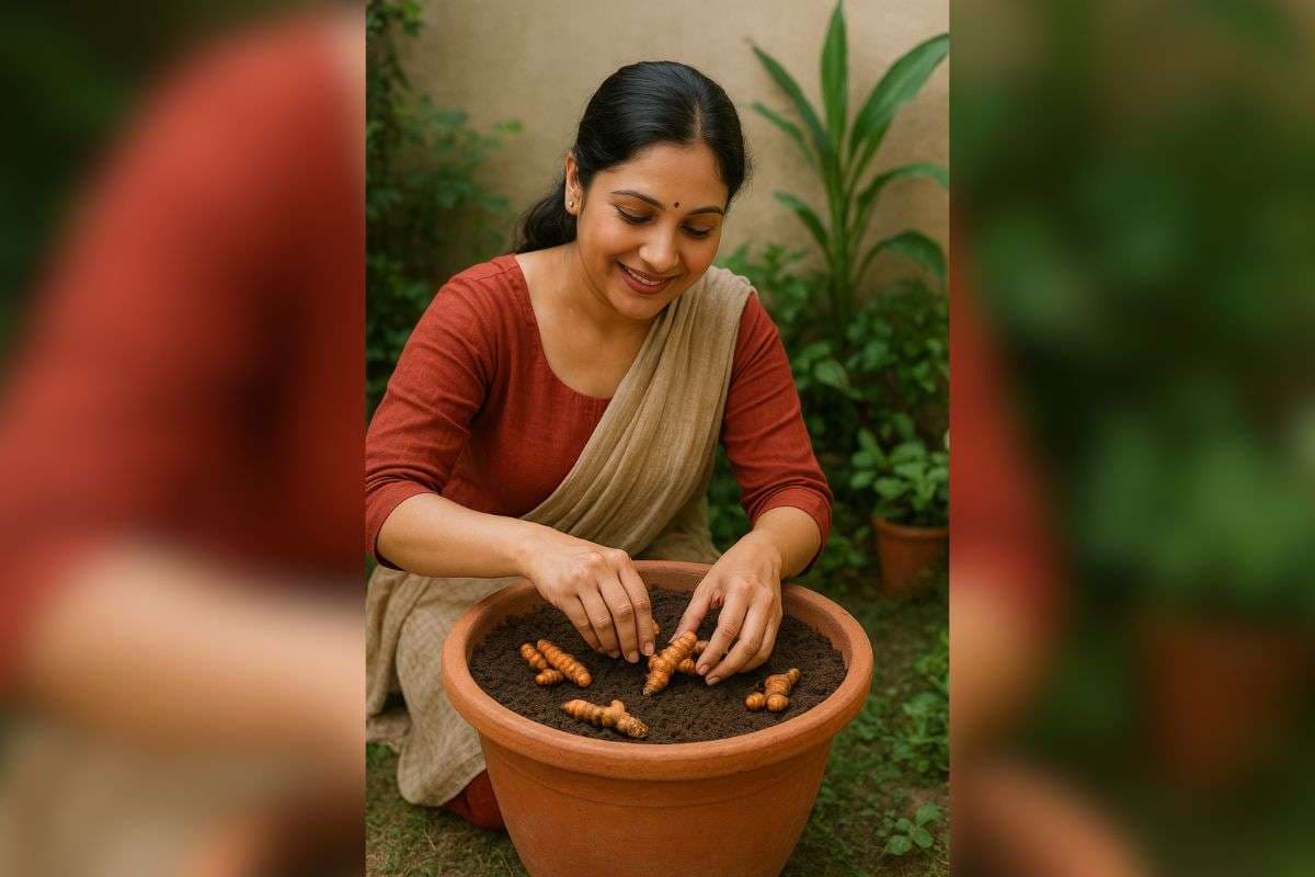 How To Grow kachchi Haldi: कच्ची हल्दी घर पर उगाना हुआ आसान, जानें गमले में लगाने का सही तरीका