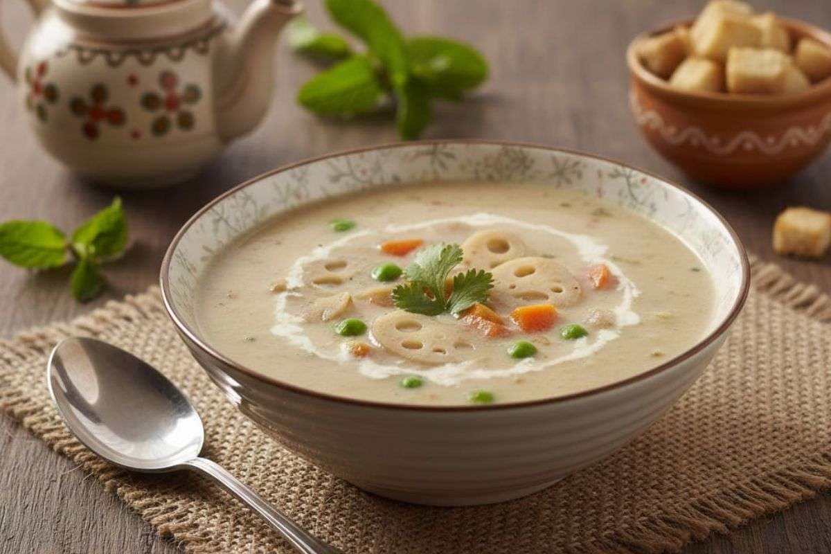Winter Special Lotus Stem Soup Recipe: सर्दियों में सेहत का खजाना, घर पर बनाएं पौष्टिक कमल ककड़ी सूप