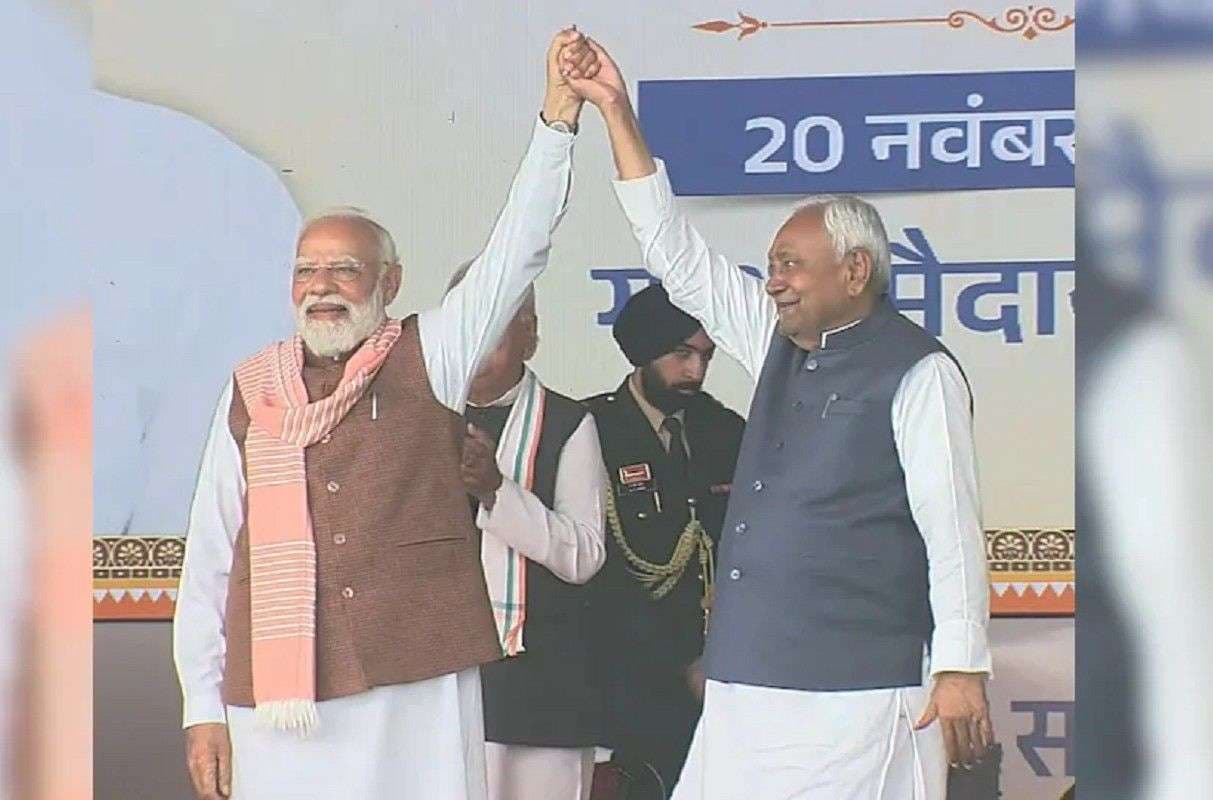 Nitish Kumar Patna Shapath Grahan Samaroh Live: नीतीश बने 10वीं बार बिहार के CM, 26 विधायक बने मंत्री