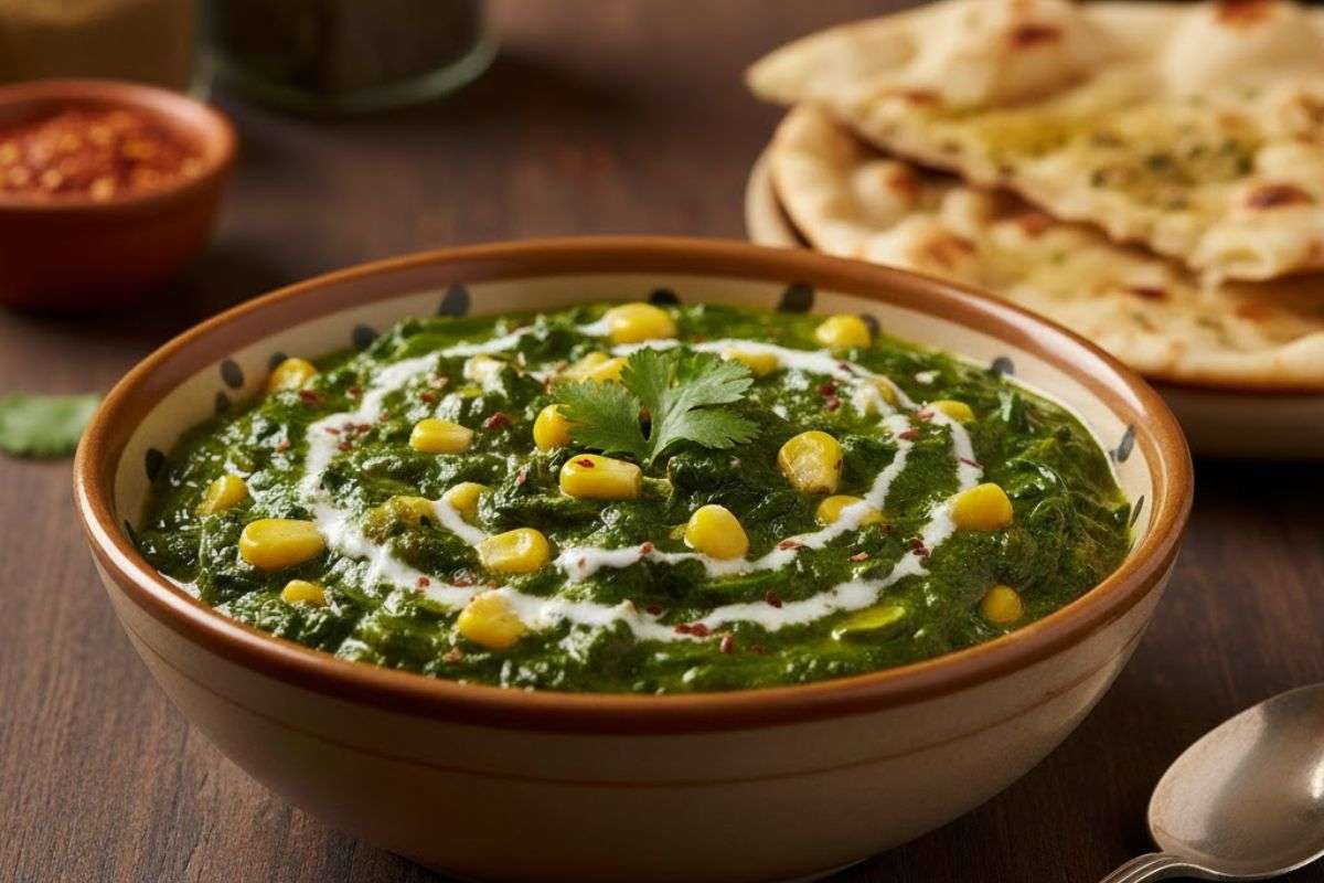 Palak Corn Recipe: सर्दियों में रोटी-चावल के साथ बनाएं टेस्टी पालक कॉर्न की सब्जी