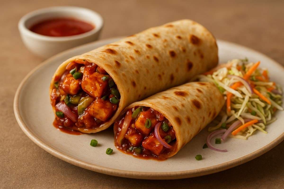 Paneer Manchurian Roll Recipe: मिनटों में बनाएं बच्चों का फेवरेट पनीर मंचूरियन रोल, शाम की भूख मिटाने और टिफिन के लिए बेस्ट चॉइस