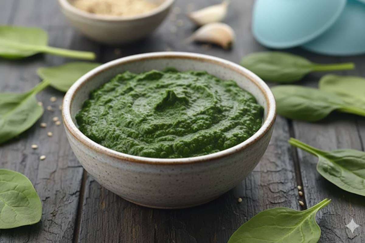 How to make Palak Puree