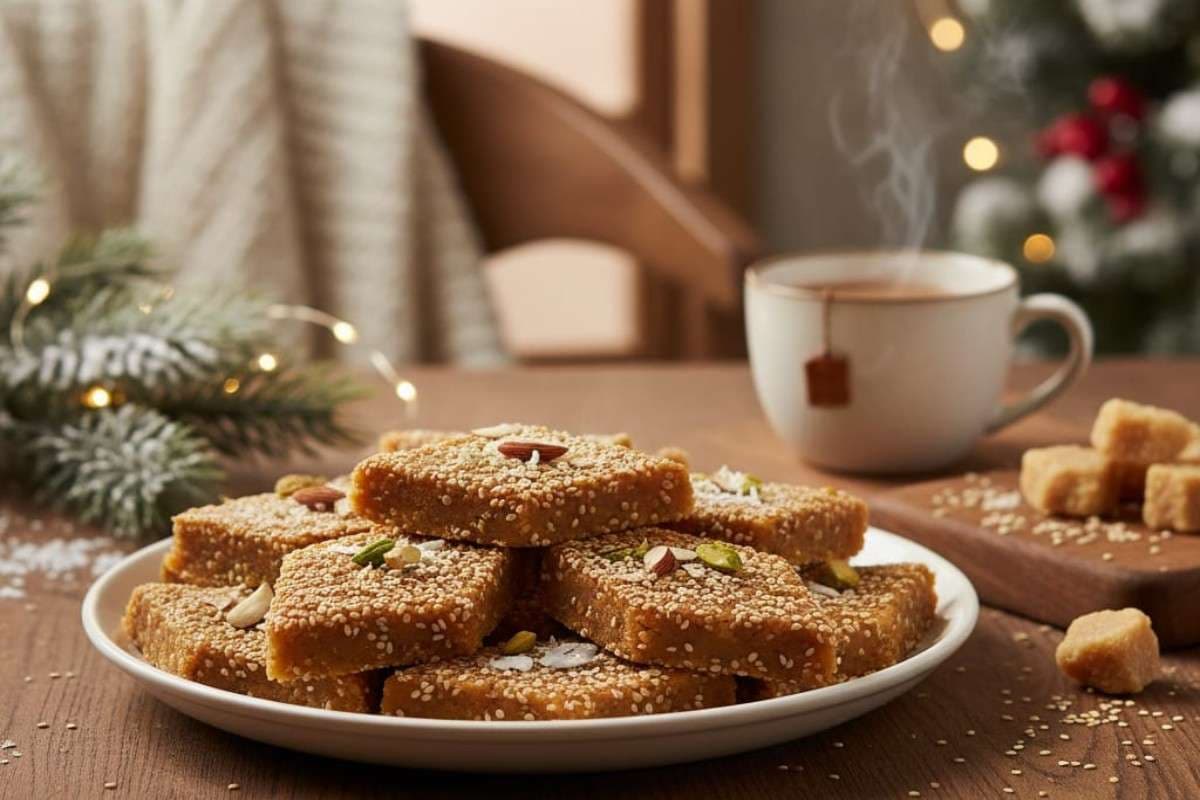 Til Gud ki Barfi Recipe: गुड़ और तिल से बनाएं ऐसी बर्फी जो दे शरीर को गर्मी और बूस्ट करे इम्यूनिटी, जानें 10 मिनट में तैयार होने वाली रेसिपी