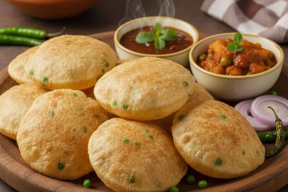 Winter Special Aloo Matar Puri: ठंड के मौसम की खास रेसिपी, कुरकुरी आलू मटर पूरी जिसे खाकर सब कहेंगे वाह