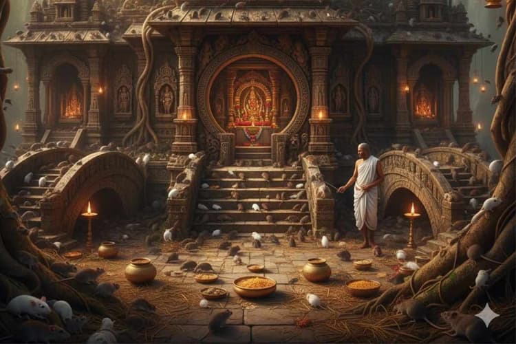 Unique Temple of India: यहां चूहों को पैर लगाना है पाप, इंसानों से पहले इनको खिलाया जाता है प्रसाद! भारत का यह अनोखा मंदिर कर देगा हैरान