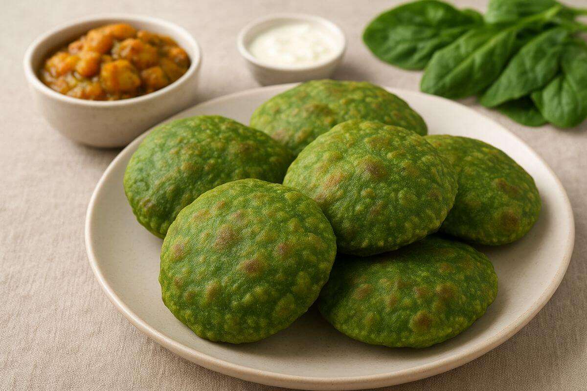 Aloo-Palak Puri: घर में ऐसे बनाएं फूली-फूली आलू-पालक पूरी, सब खाएंगे बड़े चाव से