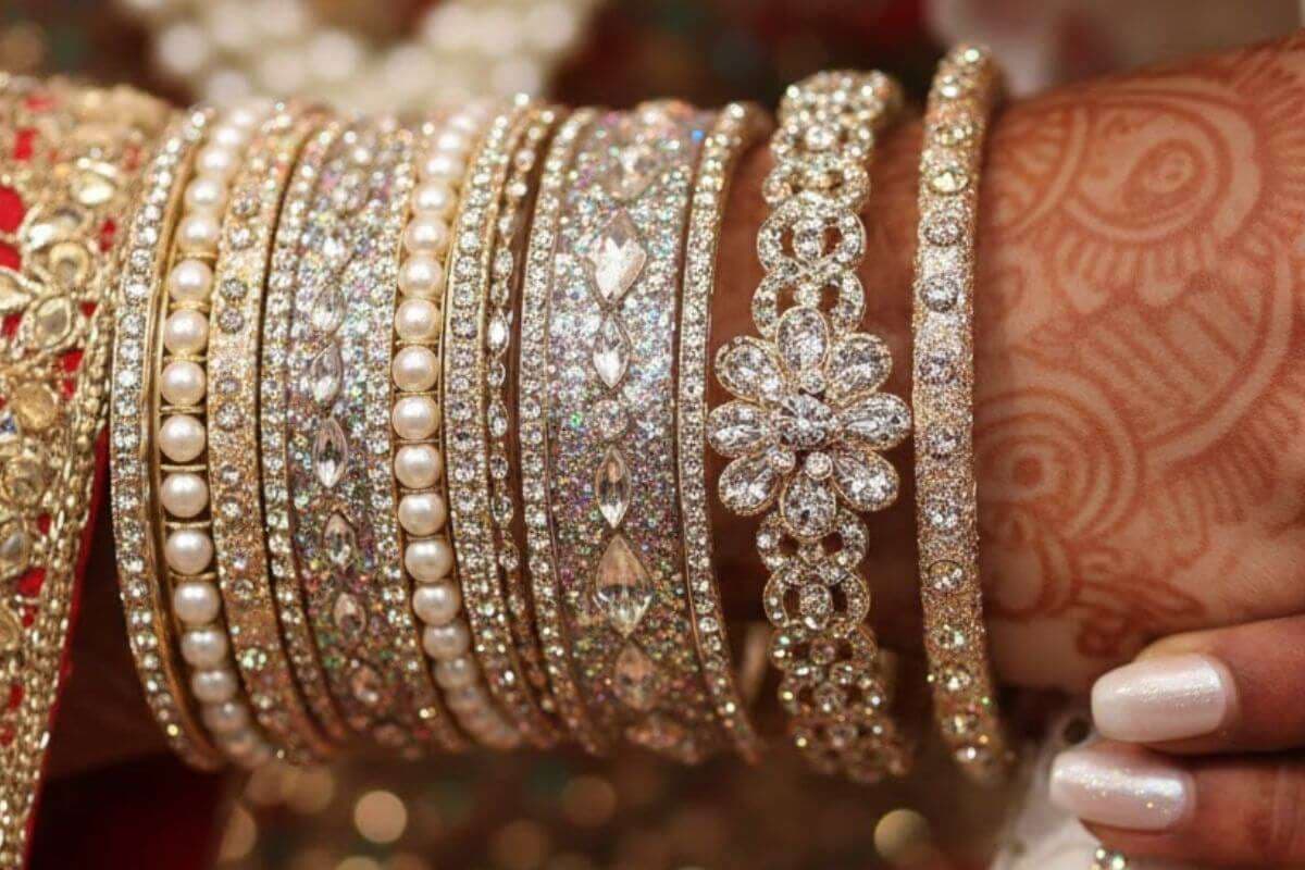 Glitter Bangles Design 