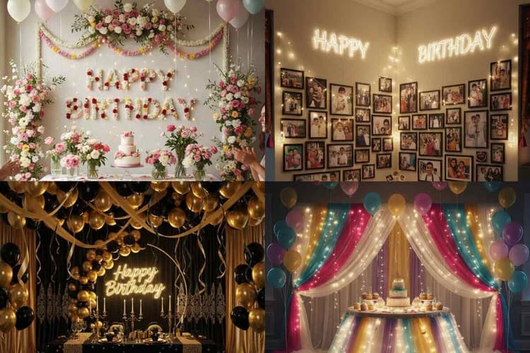 Beautiful Birthday Decoration Ideas: सजावट देखकर मेहमान भी रह जाएंगे हैरान, घर पर ट्राई करें आसान और शानदार बर्थडे डेकोरेशन आइडियाज