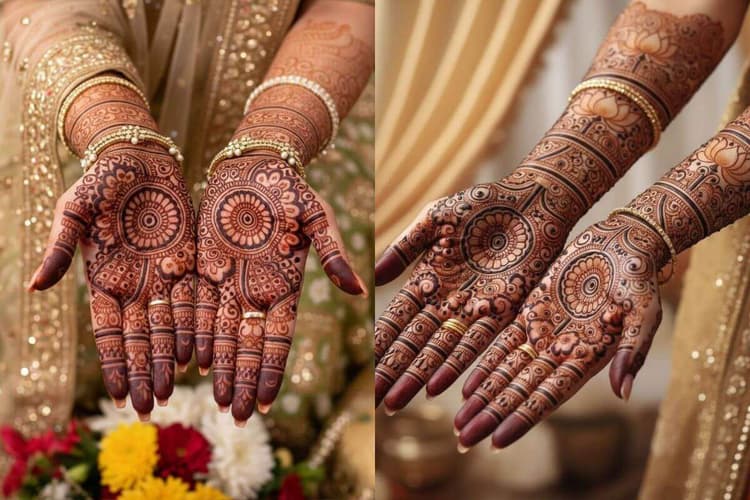 Beautiful Bridal Mehndi Designs: दुल्हन के हाथों की शोभा बढ़ाएं इन खूबसूरत ब्राइडल मेहंदी पैटर्न्स से, देखते ही सब करेंगे जमकर तारीफ