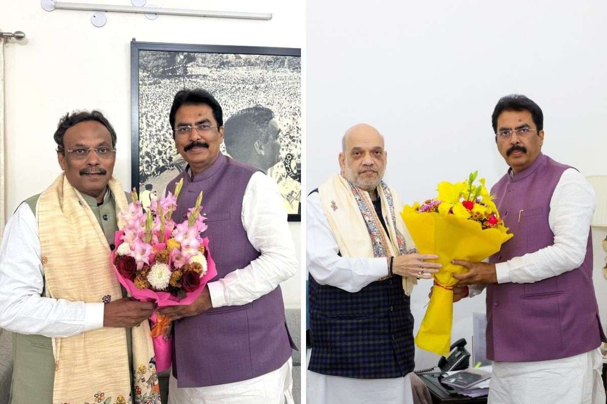 प्रदेश की जिम्मेदारी संभालने के बाद पहली बार दिल्ली पहुंचे संजय सरावगी, वरिष्ट नेताओं से की मुलाकात