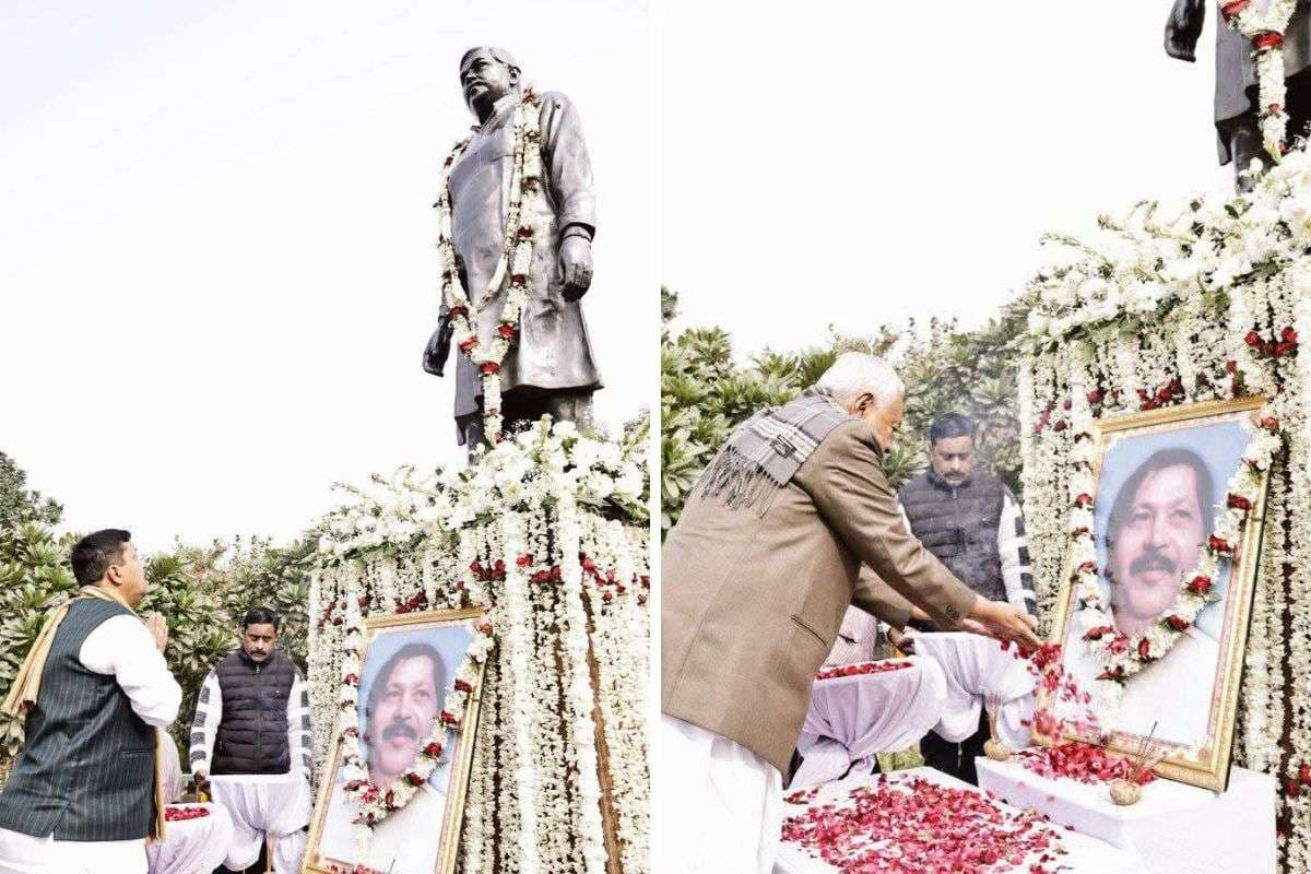 नितिन नबीन के पिता के विजन को NDA सरकार से जोड़ा, 20वीं पुण्यतिथि पर दी श्रद्धांजलि