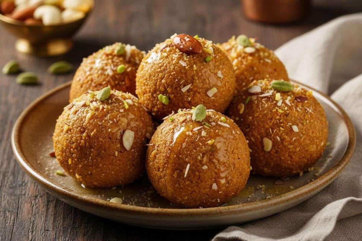 Churma Laddu Recipe: आटे से बने स्वादिष्ट चूरमा लड्डू को बार-बार खाने का करेगा दिल, सिंपल है रेसिपी