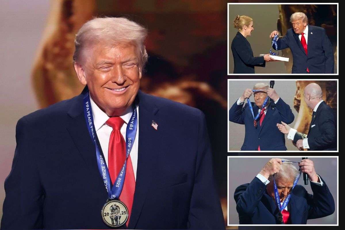 Donald Trump awarded FIFA Peace Prize
