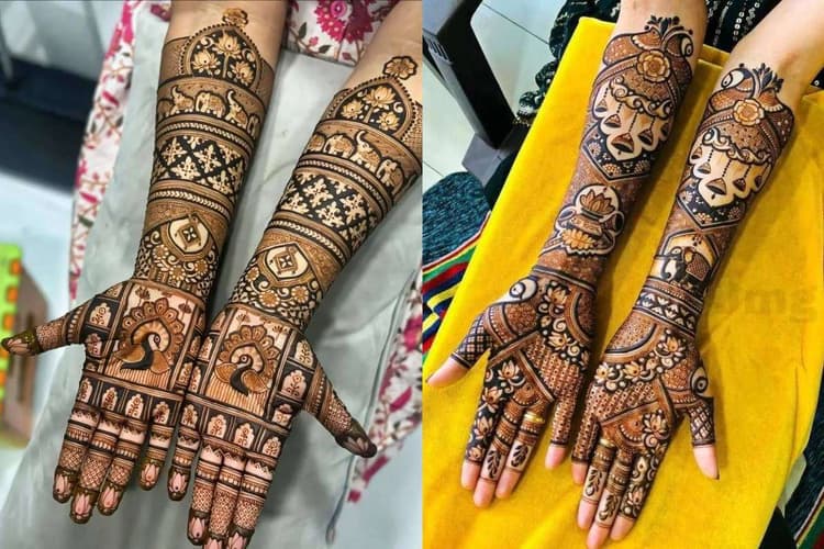 Dulhan Mehndi Design 2025: यहां देखें दुल्हन के हाथों के लिए 2025 के बेस्ट मेहंदी डिजाइन - ढोल, शहनाई और शाही बारात वाली मेहंदी