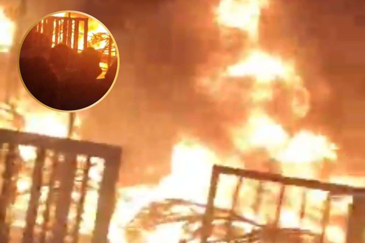 Fire in Banquet Hall : हो रही थी शादी, अचानक बैंक्वेट हॉल में लग गई आग, मचा हड़कंप