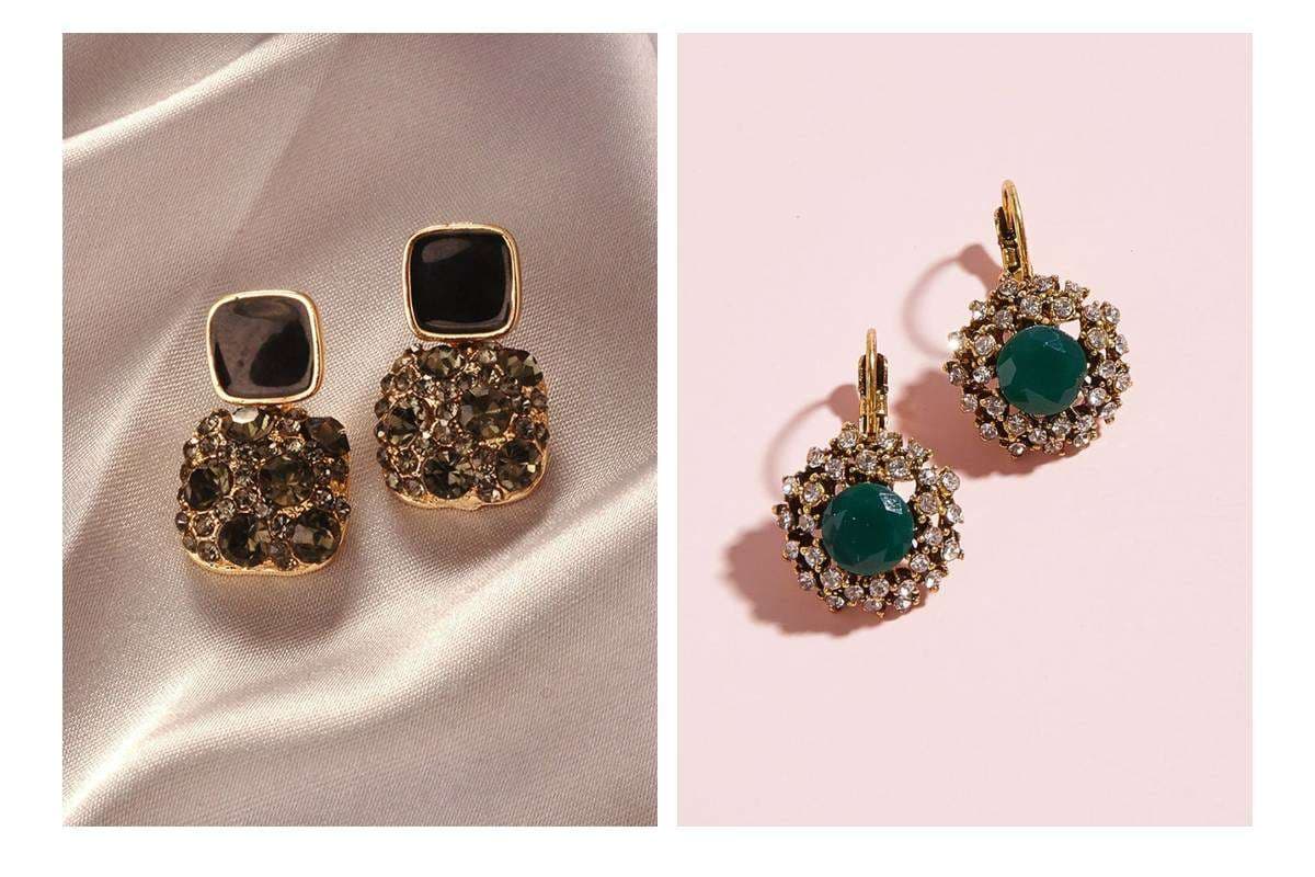 Hanging Ear Studs Design