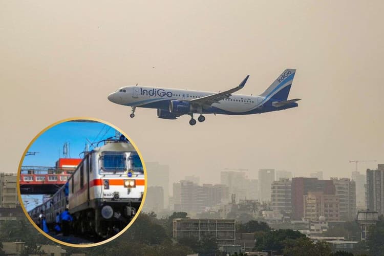 Indian Railway : इंडिगो विमान की तरह ही रेलवे पर मंडरा रहा है खतरा?