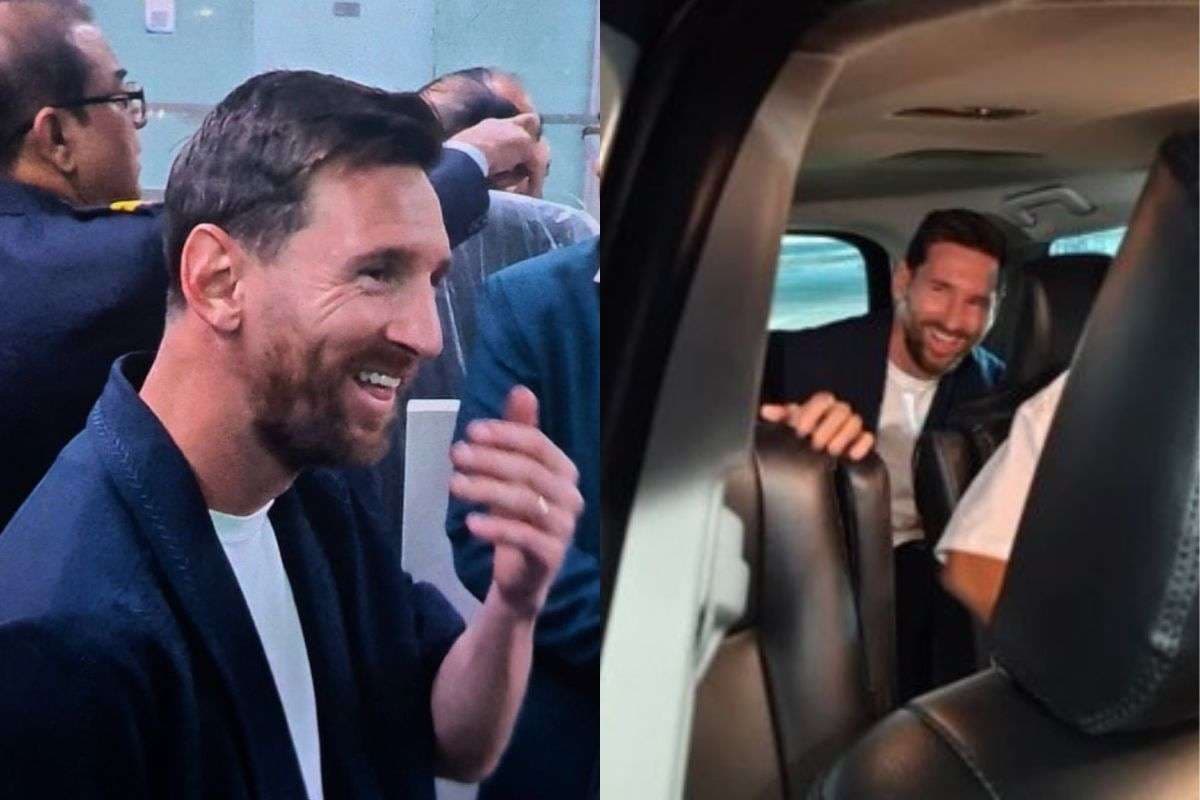 Lionel Messi in India: GOAT इंडिया टूर के लिए भारत आए लियोनल मेसी, कोलकाता में दिखा क्रेज, Video