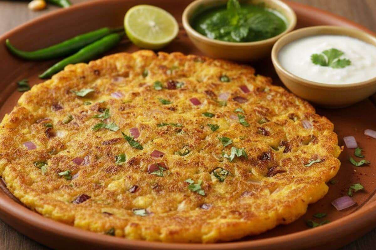 Makai Pyaz Ka Chilla: ठंड में बनाना है जल्दी ब्रेकफास्ट, ट्राई करें स्वादिष्ट मकई प्याज का चीला 