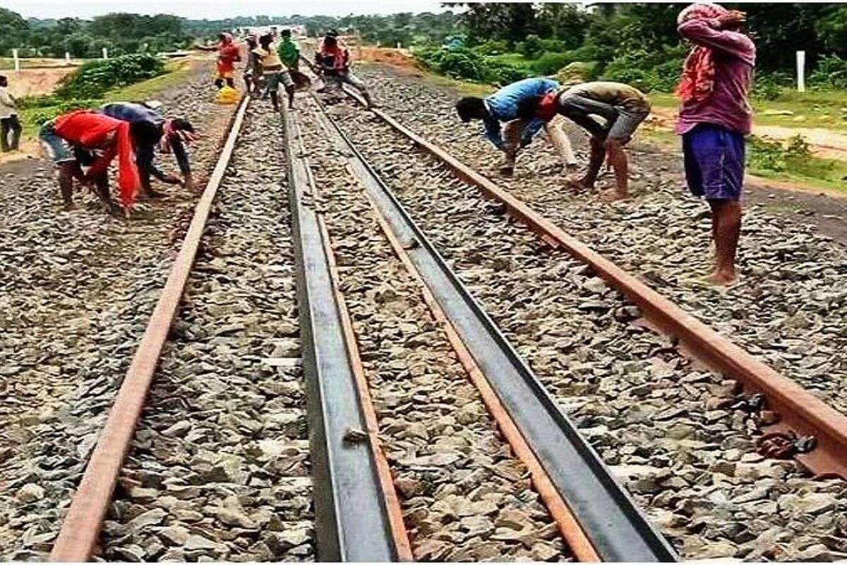 third and fourth New Rail Line Bihar built here DDU-Jhajha