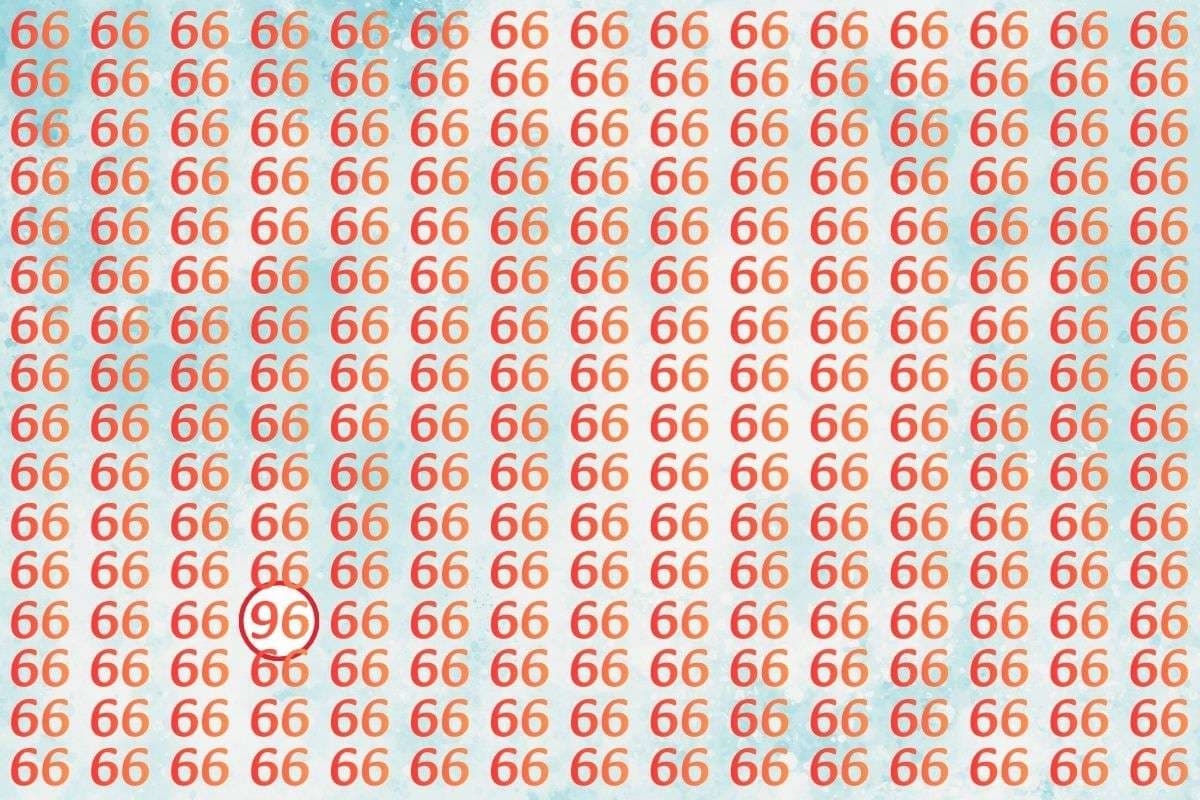 लाल रंग के घेरे में है 96