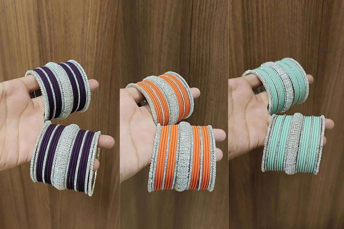New Pastel Shades Bangles Design